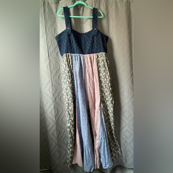 Available - Jade by Jane strapless floral maxi dress, 3X - Picture 3 of 5